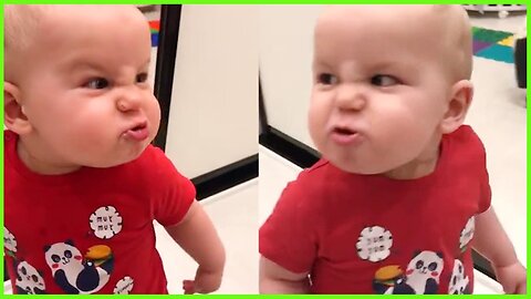 Funny Babies Laughing Hysterically Compilations- Cute Baby Videos