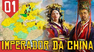 Jogando com o IMPERADOR DA CHINA - Total War Three Kingdoms Liu Hong #01 [Gameplay Português PT-BR]