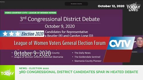 3rd Congressional District candidates spar in only public debate