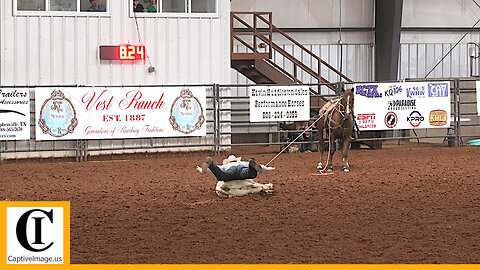 Tie-down Roping 2nd Go - Story Vest Memorial Calf Roping 2023