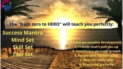 Success Mantra I The "from zero to HERO" will teach you perfectly I self-confident I self-esteem