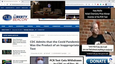CDC Withdrawing PCR Test. Not able to distinguish between COVID & other Influenza viruses.