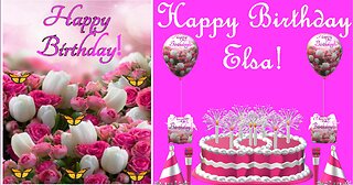Happy Birthday 3D - Happy Birthday Elsa - Happy Birthday To You - Happy Birthday Song