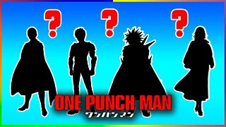 ADIVINHE O PERSONAGEM DE ONE PUNCH MAN PELA SOMBRA - QUIZ ONE PUNCH MAN