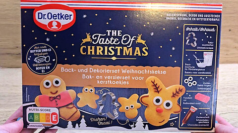 Dr. Oetker Set for making and decorating Christmas cookies