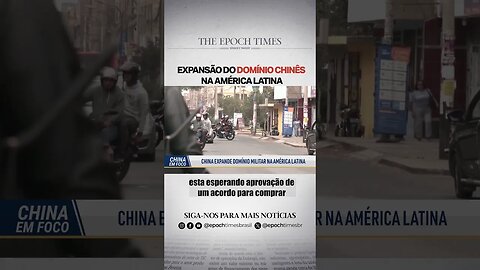 Expansão do domínio chinês na América Latina