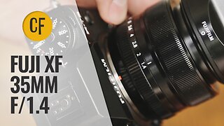 Fuji XF 35mm f/1.4 lens review with samples