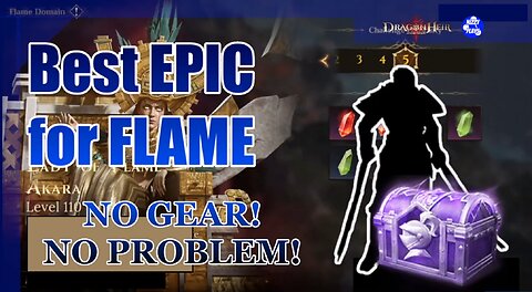 ⭐⭐EPIC Hero to get from DREAM DRAFT PROMO For FLAME DOMAIN⭐⭐ F2P-Friendly! Dragonheir: Silent Gods