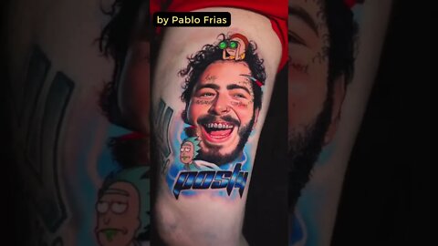 Stunning work by Pablo Frias #shorts #tattoos #inked #youtubeshorts