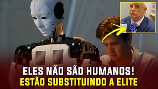 Eles não são humanos - Robôs, Androides - Seria uma tecnologia UFO OVNI