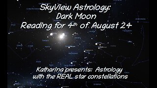 Dark Moon Reading 4 August 2024