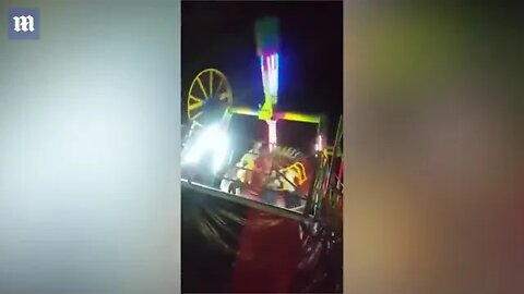 Terrifying moment girl, 13, suffers deadly fall off carnival ride in Honduras