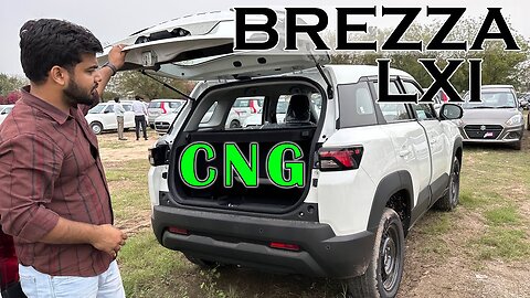 आ गई Base Model में CNG | Brezza LXI CNG 2023 | KAMAL YADAV