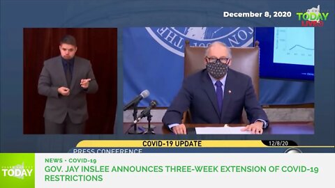 Gov. Jay Inslee announces three-week extension of COVID-19 restrictions