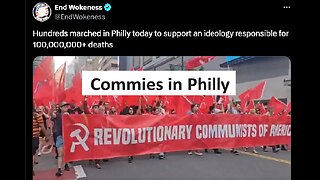 Communist march in Philly, 500 commies