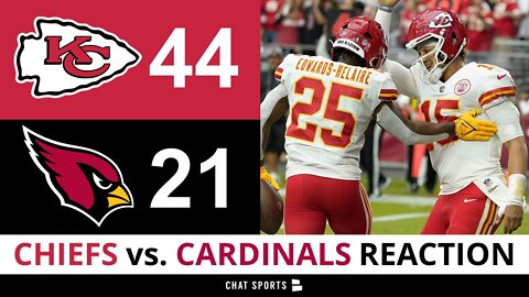 Kansas City Chiefs BLOW OUT Cardinals In Season Opener - Full Reaction