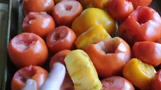 Freeze Tomatoes - Make Sauce Later!!