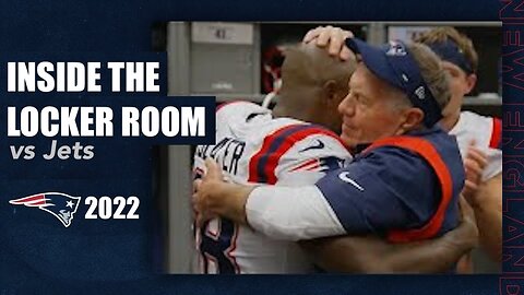 Bill Belichick & Matthew Slater Game Ball Presentations - Inside the Patriots Locker Room (vs Jets)