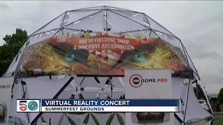 Virtual Reality Concert at Summerfest