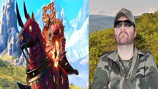 Khorne vs Ogre Kingdoms - Massive TotalWar Warhammer 3 Cinematic Battle - Reaction! (BBT)