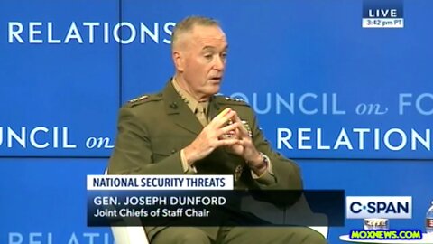 Joint Chiefs Chair General Dunford Makes Clear China And Russia Are Our Biggest Threats!