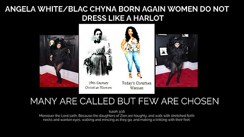 BLAC CHYNA BEING BAPTIZED DOES NOT MAKE ONE BORN AGAN| BORN AGAIN WOMEN DO NOT DRESS LIKE A HARLOT