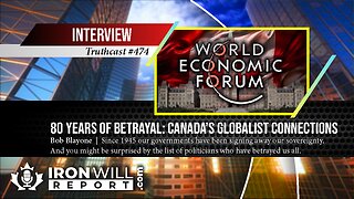 80 Years of Betrayal: Canada's Globalist Connections | Bob Blayone