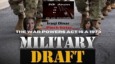 SG Anon SHOCKING REVELATION: Hillary/Michelle, War Powers Act, How Far will this go?