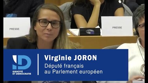 Déclaration de la député européenne Virginie Joron au sujet des effets secondaires (Pfizer)