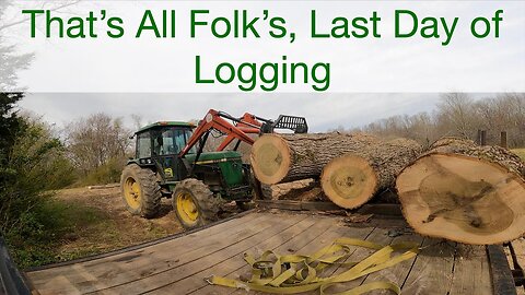 That's all folks, last day of logging