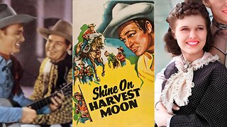 SHINE ON HARVEST MOON (1938) Roy Rogers, Lynne Roberts & Myrtle Wiseman | Drama, Western | B&W