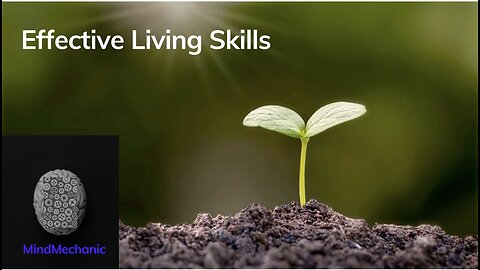 Effective Living Skills: The beginning framework