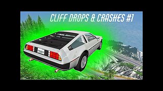 Cliff Drops & Crashes #1 | BeamNG