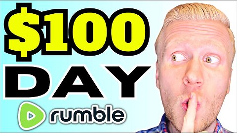 RUMBLE: EARN MONEY Re-Uploading Videos (How to Make Money on Rumble)