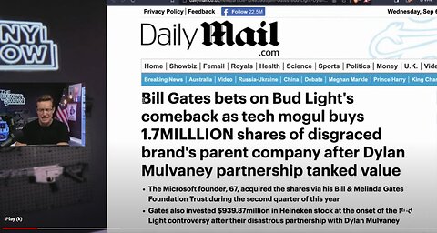 Bill Gates Buys BUTT LIGHT! Epstein-Bestie Purchases 1.7M BUD Shares