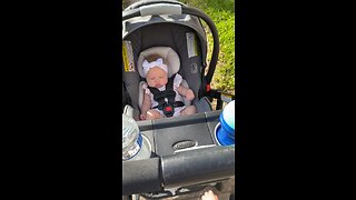 Daver Takes Baby Sister For a Walk