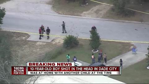 10-year-old expected to be ok after shooting in Dade City