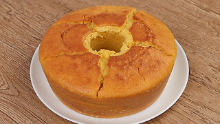 Fluffy and Very Delicious Cornmeal Cake! The Best Recipe Ever Seen