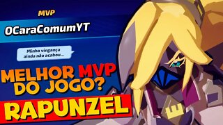 Joguei pela primeira vez com a Rapunzel Smash Legends