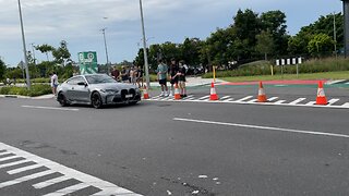 Sports Cars Leaving