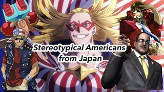 Stereotypical American Characters from Japanese Media