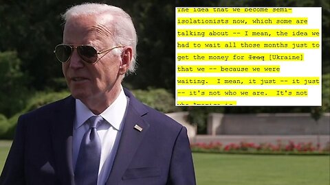 Biden Mixes Up Country Meant To Receive $225M In Aid From U.S.