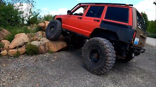 Testing out the XJ on 40's