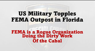 Military Topples a FEMA Outpost in Florida when caught Looting Homes