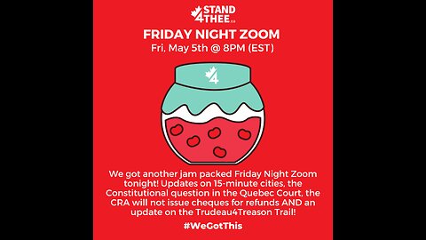 Stand4THEE Friday Night Zoom May 5 2023