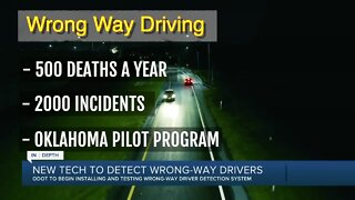 Pilot program aims to reduce deadly wrong-way crashes in Oklahoma