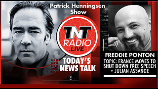 INTERVIEW: Freddie Ponton -'France Moves to Shutdown Free Speech + Julian Assange'