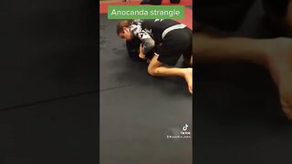 Anocanda choke #shorts #bjj #martialarts