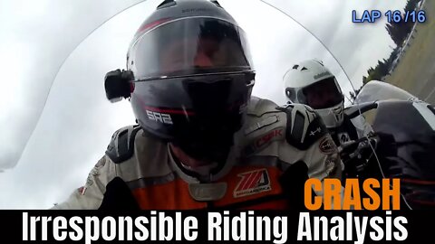 'Irresponsible Riding Causing A Crash' Turn 9 Analysis @PacificRaceways | Irnieracing