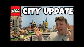 Full LEGO Room Tour & LEGO City Update